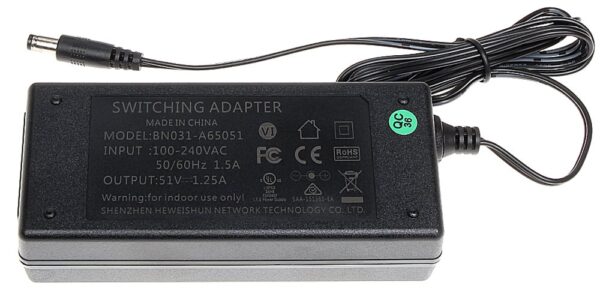 Alimentatore 51V 1,25A x POE