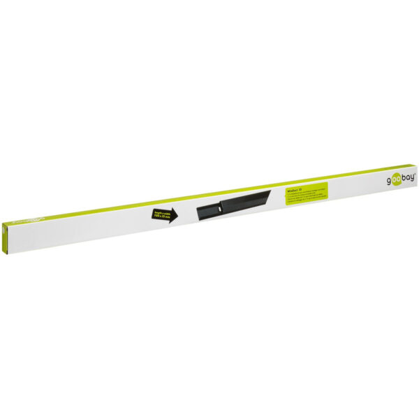 iswt-can-a33-110b-goobay-iswt-can-a33-110b-53921 Canalina Passacavi in Alluminio per Cablaggio 33mm lunga 1,1 m Nero