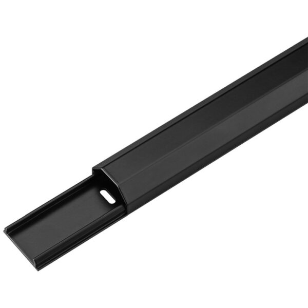 iswt-can-a33-110b-goobay-iswt-can-a33-110b-53921_1 Canalina Passacavi in Alluminio per Cablaggio 33mm lunga 1,1 m Nero