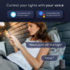 Lampadina Intelligente Globo E27 Ambra Calda 4,9W LED a Filamento Alexa Google Assistant, R5139