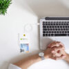 Lettore/Scrittore di Smart Card Usb 2.0 Compatto Bianco