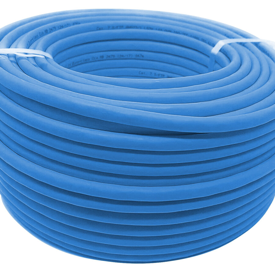 Matassa S/FTP Cavo Cat.7A+ Rame 100m Rigido PIMF B2ca Blu