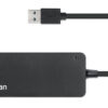Hub USB 3.2 Gen 1 USB-A Maschio a 4 porte USB-A Femmina Nero
