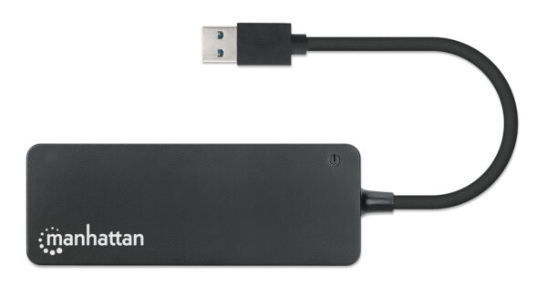 max_164900pro_4_1 Hub USB 3.2 Gen 1 USB-A Maschio a 4 porte USB-A Femmina Nero