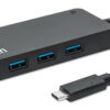 Hub USB 3.2 Gen 1 USB-C™ Maschio a 4 porte USB-A Femmina Nero