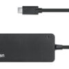 Hub USB 3.2 Gen 1 USB-C™ Maschio a 4 porte USB-A Femmina Nero