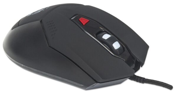 max_176071pro_2 Mouse Ottico Gaming USB 2400dpi Retroilluminazione LED RGB