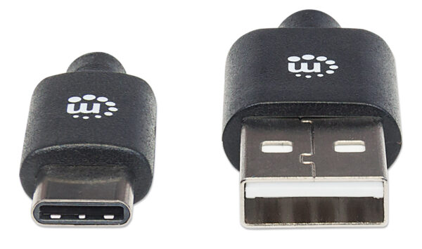 max_354912pro_3 Cavo HiSpeed USB A Maschio / USB-C Maschio 0,5m Nero