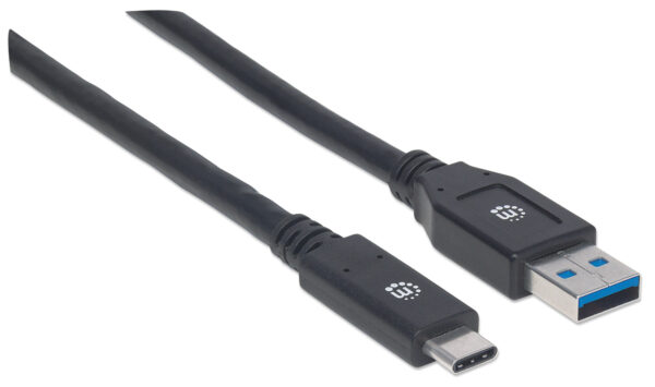 max_354981pro_2 Cavo USB 3.1 tipo A Maschio / USB-C Maschio 3m Nero