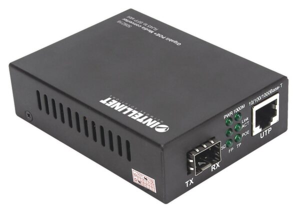 max_508216pro_2 Media Converter SFP Gigabit PoE+