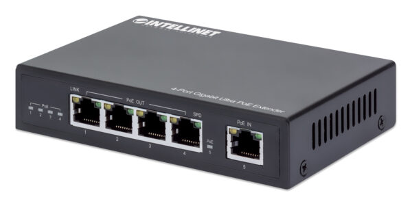 max_561617pro Ultra PoE Extender Gigabit 4 porte