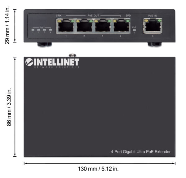 max_561617pro_5 Ultra PoE Extender Gigabit 4 porte