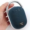 Mini Altoparlante Wireless BT V5.3 Speaker Luce LED Vivavoce TF USB Blu