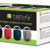 Mini Altoparlante Wireless BT V5.3 Speaker Luce LED Vivavoce TF USB Nero