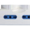 Multipresa 6 Posti Italiana Bipasso / 3 Schuko con Interruttore