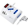 Multipresa da Tavolo 3 Posti con 2 Porte USB-A e 1 Porta USB-C™ QC3.0