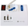 Multipresa da Tavolo 3 Posti con 2 Porte USB-A e 1 Porta USB-C™ QC3.0