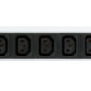 Multipresa 8 Posti da Rack 19'' Spina Schuko Angolata 1U