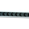 Multipresa Verticale per Rack 12 Posti Schuko con Magnetotermico Spina Schuko Angolata 1U
