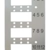 Pannello Frontale 12 Connessioni SC sx/LC dx per Box Ottico