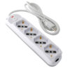 Presa Multipla a 4 Posti Italiana Bipasso/Schuko Spina 10A