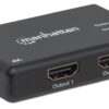 Splitter HDMI 4K UHD 3D con LED 2 vie