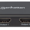 Splitter HDMI 4K UHD 3D con LED 2 vie