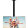 Staffa telescopica per installazione TV LED/LCD a soffitto