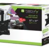 Staffa TV da Soffitto Pieghevole per TV LED/LCD 17''-37'' Nero