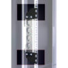 Staffe per Montaggio Verticale su Montanti Rack Nero