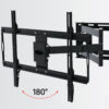 Supporto a Muro Slim per TV LED LCD 32-70'' Nero