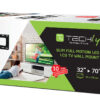 Supporto a Muro Slim per TV LED LCD 32-70'' Nero