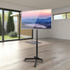 Supporto a Pavimento con Mensola Trolley TV LCD/LED/Plasma 19''-37''