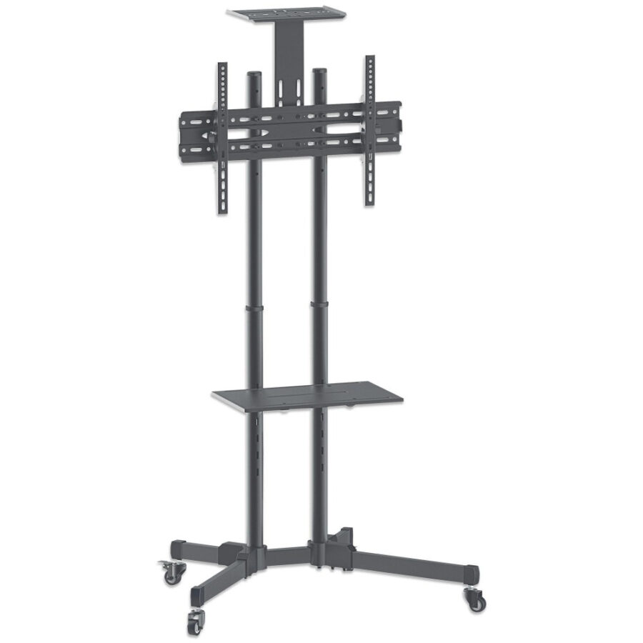 Supporto a Pavimento con una Mensola Trolley TV LCD/LED/Plasma 37-70''