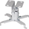 Supporto a Soffitto per Proiettori 130 mm Silver