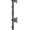 Supporto da Scrivania 2 Monitor 17-32'' con Base e Supporto per Smartphone