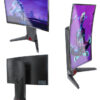Supporto da Scrivania per Monitor Gaming LCD 17-32'' Nero