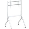 Supporto Mobile da Pavimento Multifunzione per TV LCD/LED/Plasma 55-86'' Bianco