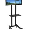 Supporto mobile da pavimento per TV LED/LCD 32-70'' con mensola