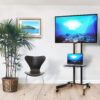 Supporto mobile da pavimento per TV LED/LCD 32-70'' con mensola