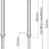 Supporto per Soundbar Sopra o Sotto TV 23-65''