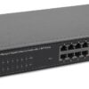 Switch 24 Porte PoE Web-Managed Gigabit Ethernet con 2 Porte SFP