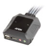 Switch KVM per doppio schermo DisplayPort (ThunderBolt) 2 USB, CS22DP