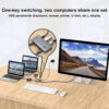 Switch KVM USB-C™ 8K DisplayPort 1.4 2xUSB-C™ 3xUSB 2.0