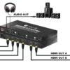 Switch Matrix HDMI 2.0 4x2 3D Ultra HD 4K HDCP HDR