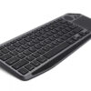 Tastiera Wireless Dual Mode Bluetooth & 2.4G per Smart TV Retroilluminata con Touchpad