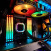 Ventola di Raffreddamento 4pin LED Multicolor 120 mm 25dBA PC Gaming