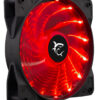 Ventola di Raffreddamento 4pin LED Rosso 120 mm 1100 RPM Fan PC Gaming