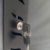 Armadio Rack 19'' a Muro 12 Unità P.600 mm Flat Pack Nero