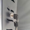 Armadio Rack 19'' a Muro 15 Unità P.450 mm Flat Pack Grigio